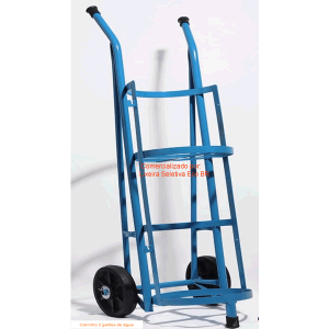 Carrinho transporte 2 galões de água