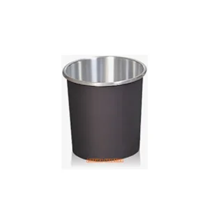 aluminio lixeira cesto capa pvc