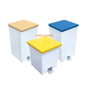 cesto fibra de vidro com pedal