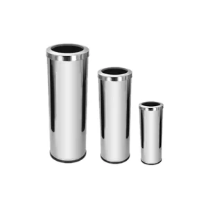 cesto inox tampa aro
