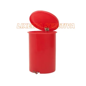 lixeira seletiva pedal 50 litros