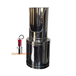 Suporte extintor modelo torre inox