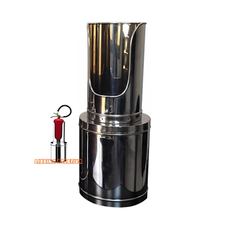 Suporte extintor modelo torre inox